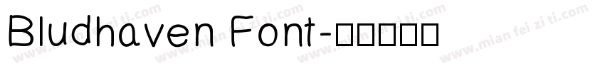 Bludhaven Font字体转换